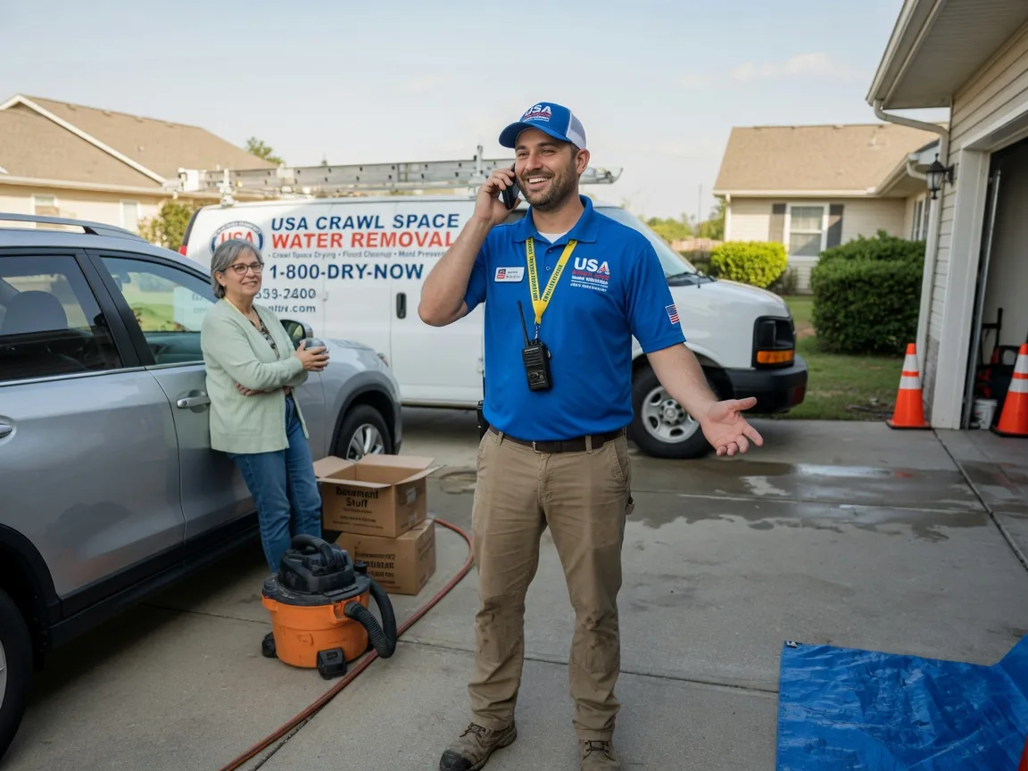 Crawl Space Water Removal Vickery, OH FAQs